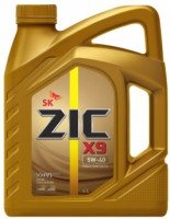 как выглядит масло моторное zic x9 5w40 sn 4л на фото