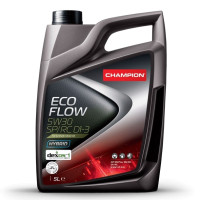 как выглядит масло моторное champion eco flow 5w30 sp/rc d1-3 4л на фото