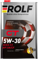 как выглядит масло моторное rolf gt 5w30 sn/cf 1л на фото