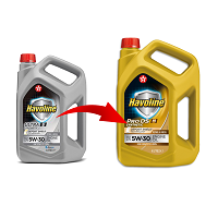 HAVOLINE ULTRA S 5W-30 ЗАМЕНЕН НА HAVOLINE PRODS M 5W-30