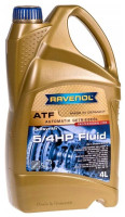 как выглядит масло трансмиссионное ravenol atf 5/4 hp fluid 4л  на фото