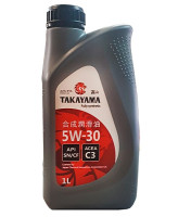 как выглядит масло моторное takayama 5w30 sn/cf c3 1л на фото
