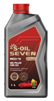 как выглядит масло моторное s-oil 7 red #9 sp 5w30 1л на фото