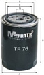 M-FILTER Фильтр масляный TF76